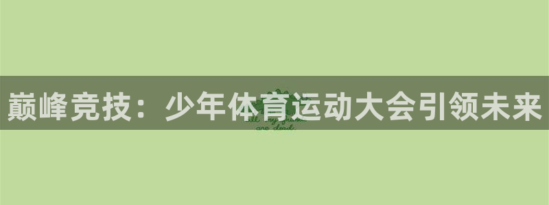 v体育官方下载入口：巅峰竞技：少年体育运动大会引领未来